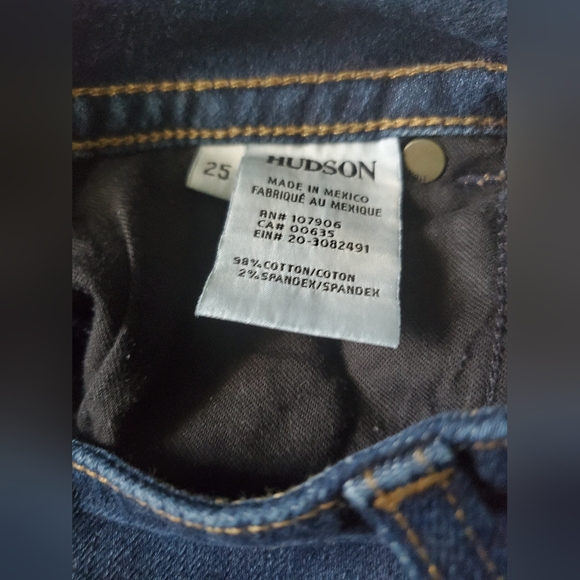 Hudson Signature Bootcut XS Size 2 Jeans - Picture 8 of 8